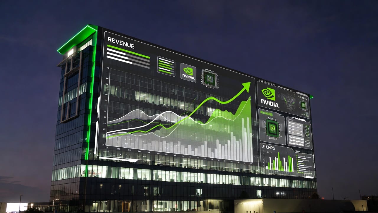 엔비디아 681억 달러 분기 매출 신기록, AI 투자 광풍이 밀어올리다